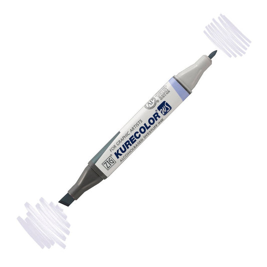 Zig Kurecolor Kc3000 Twin S Marker Kalem 821 Açık Gri - Profesyonel Çizim ve Sanat Markeri