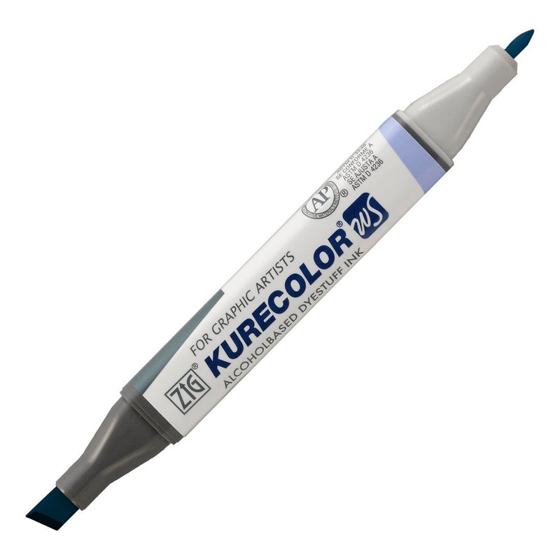 Zig Kurecolor Kc3000 Twin S Marker Kalem 829 Dark Steel Gray