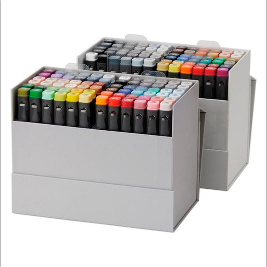 Zig Kurecolor Twın S 138'li Marker Kalem Set - Sanatsal Çizim, Tasarım ve Grafik için Çift Uçlu Marker