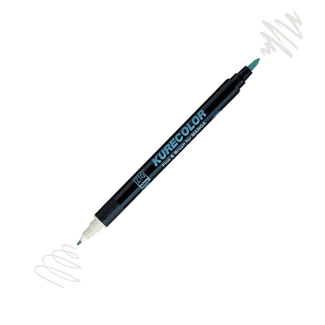 Zig Mangaka Fine&Brush Alice Mavisi Kalem - Sanatsal Çizim ve İllüstrasyon Marker Kalemi