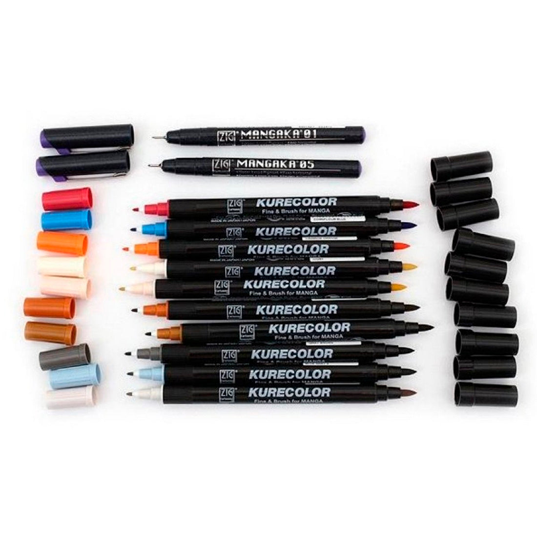 Zig Mangaka Fine&Brush Blue 317 Kalem CNKC-2200