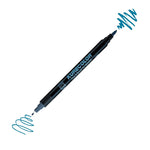 Zig Mangaka Fine&Brush Blue Gray Kalem - Sanatsal Çizim, Manga ve Marker Kalemi