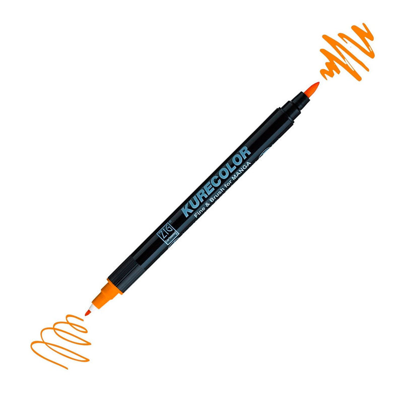 Zig Mangaka Fine&Brush Cadmium Orange 406 Kalem CNKC-2200