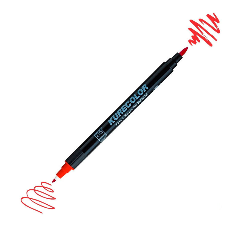 Zig Mangaka Fine&Brush Cadmium Red 217 Kalem CNKC-2200