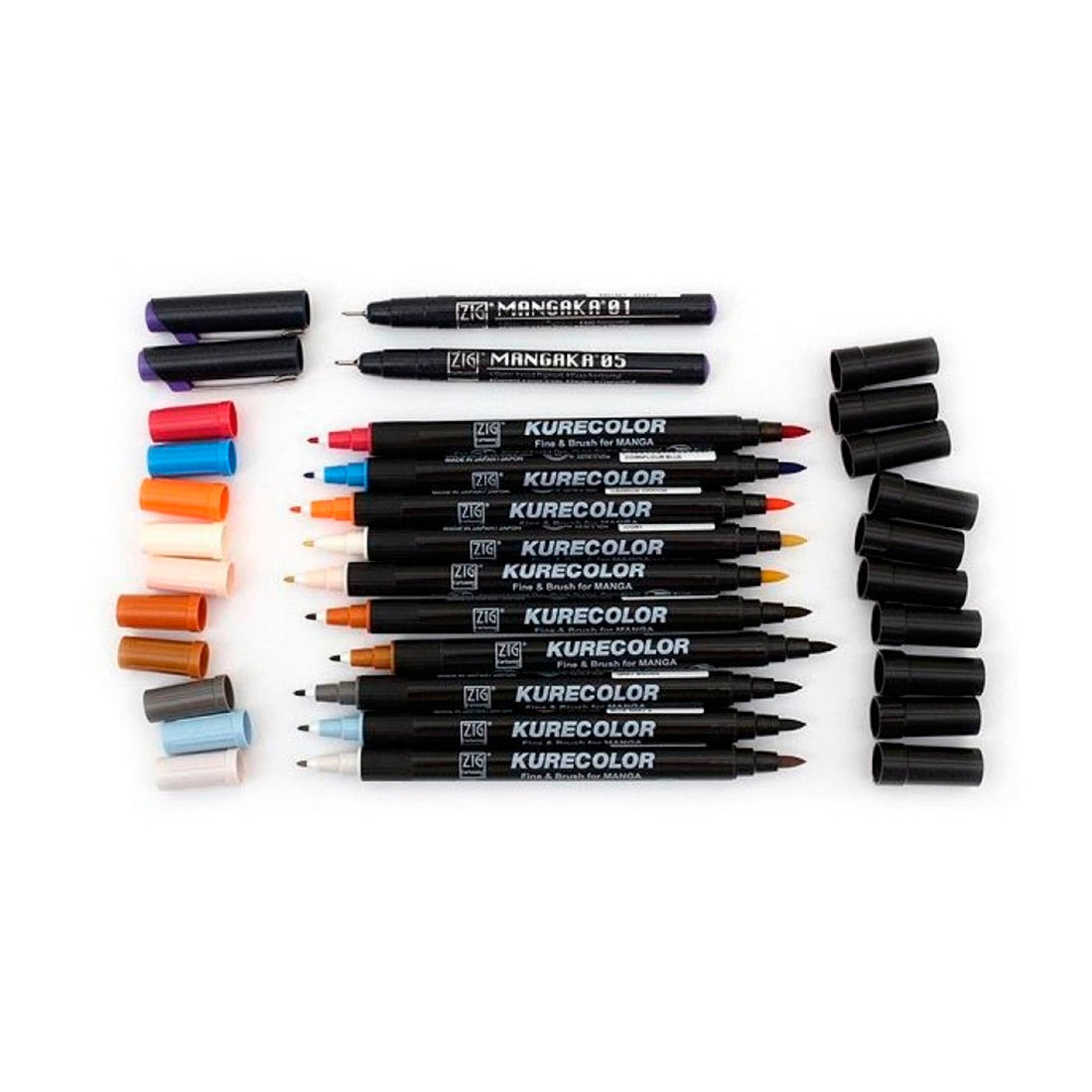 Zig Mangaka Fine&Brush Cadmium Red 217 Kalem CNKC-2200