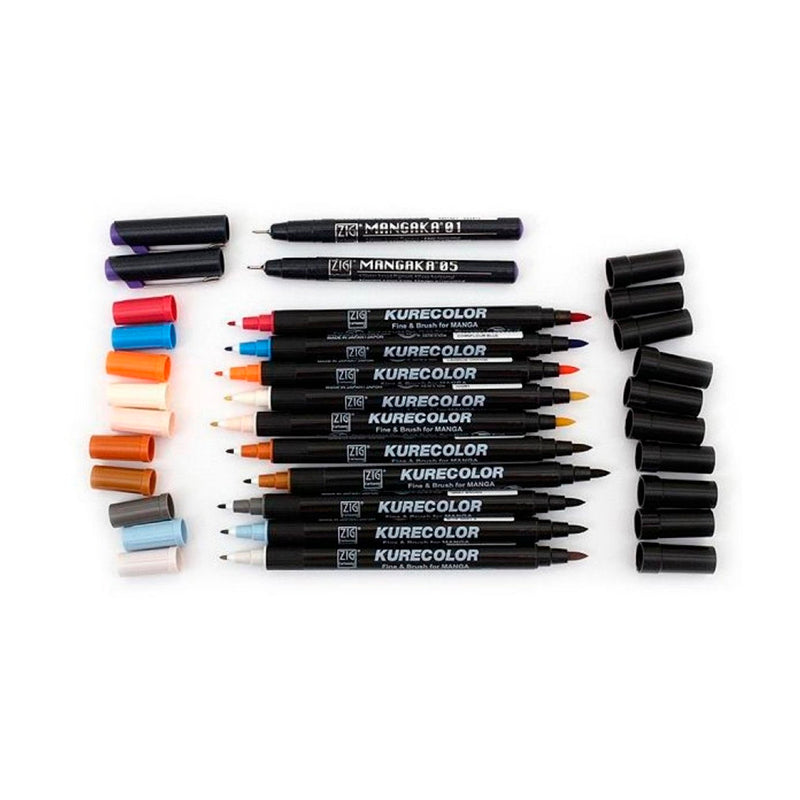 Zig Mangaka Fine&Brush Dark Oatmeal 784 Kalem CNKC-2200