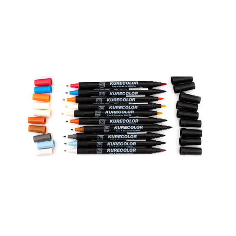 Zig Mangaka Fine&Brush Deep Pink 605 Kalem CNKC-2200