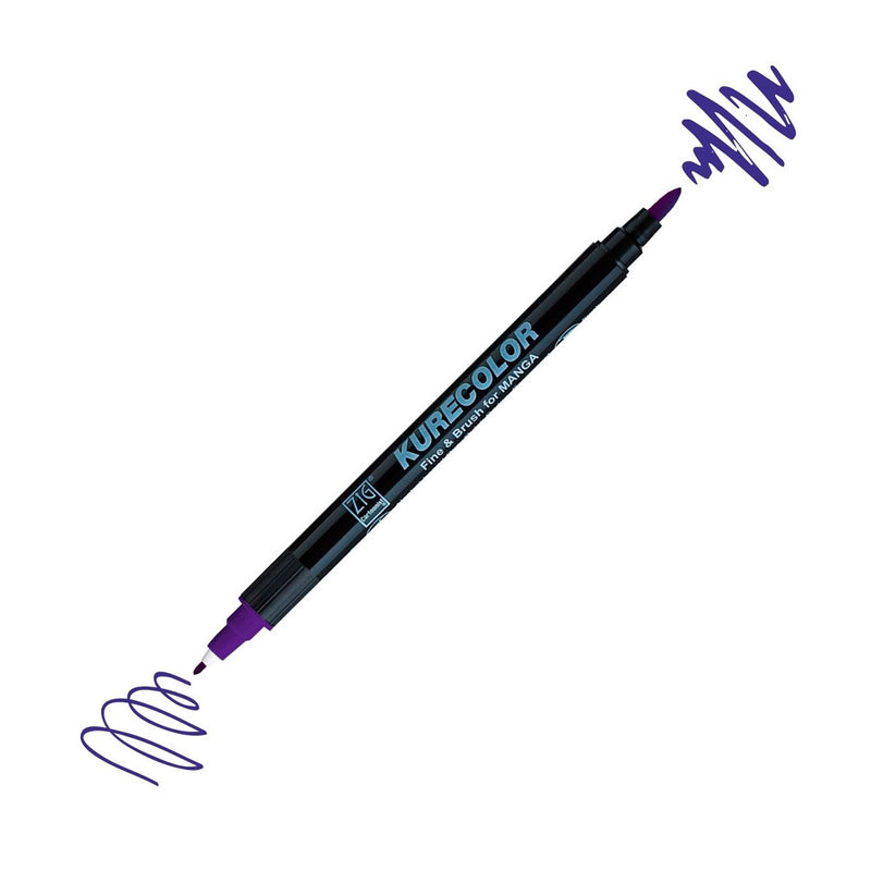 Zig Mangaka Fine&Brush Deep Violet 609 Kalem CNKC-2200