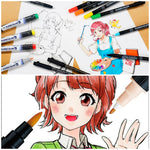 Zig Mangaka Fine&Brush Green Shadow 520 Kalem CNKC-2200