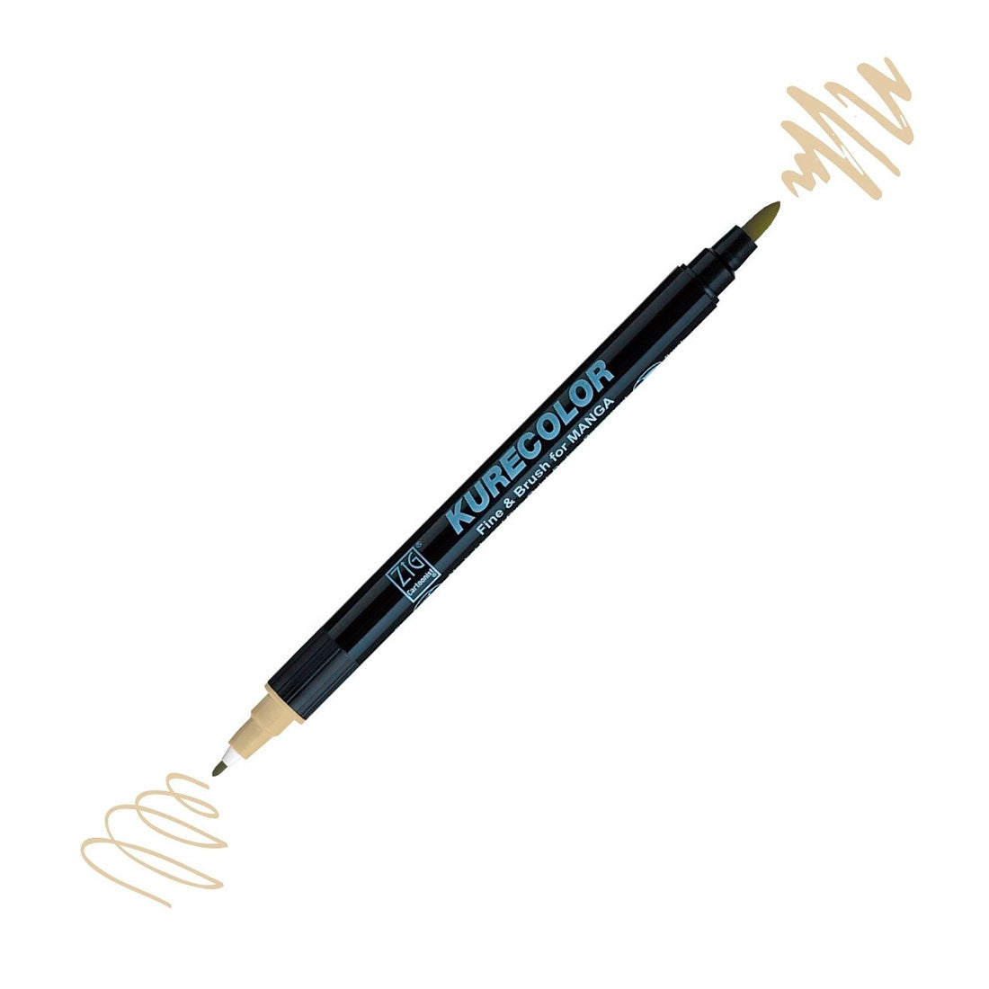 Zig Mangaka Fine&Brush Açık Kestane 766 Kalem - Sanatsal Çizim ve İllüstrasyon Marker Kalemi