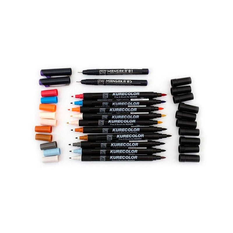 Zig Mangaka Fine&Brush Light Gray 801 Kalem CNKC-2200