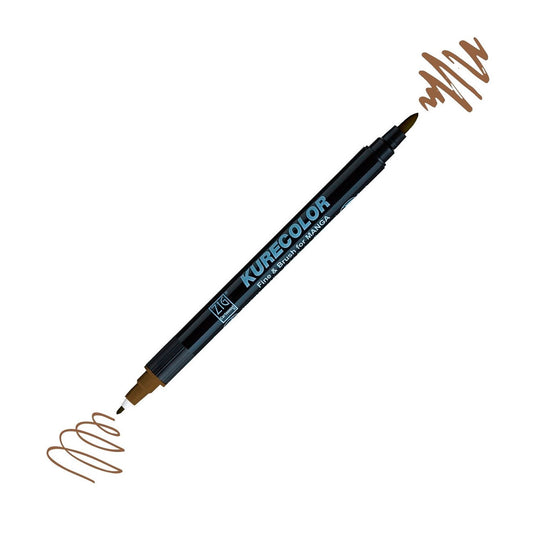 Zig Mangaka Fine&Brush Nutmeg 765 Kalem - Çizim, Eskiz ve Manga Marker Kalemi