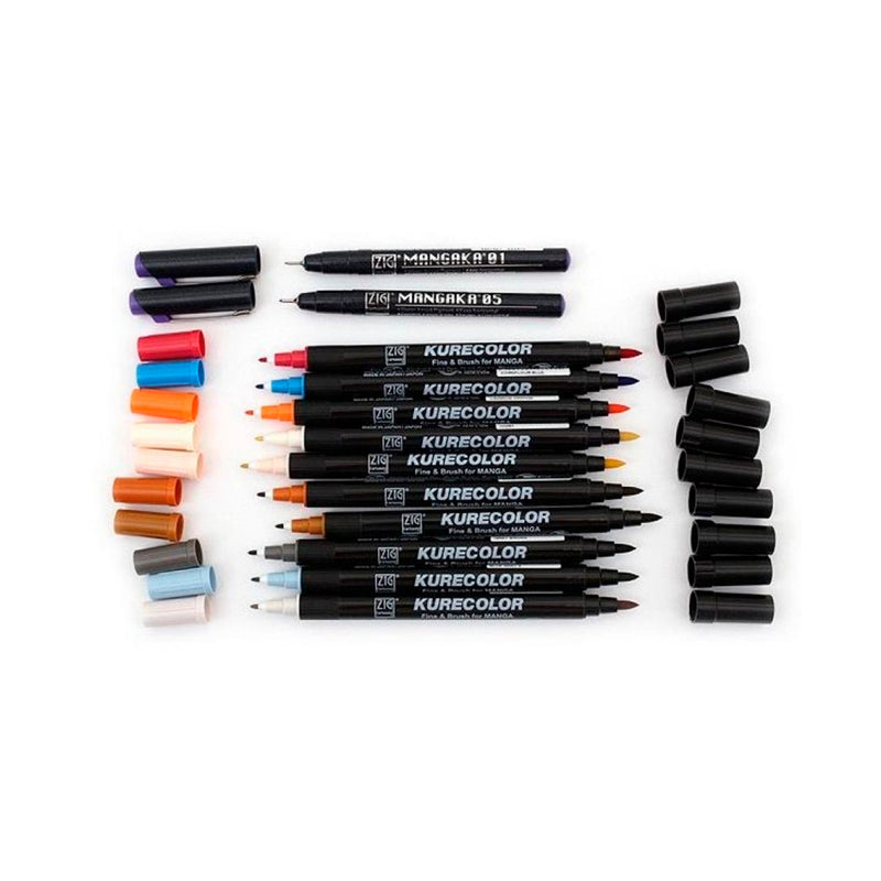 Zig Mangaka Fine&Brush Ocean Green 506 Kalem CNKC-2200