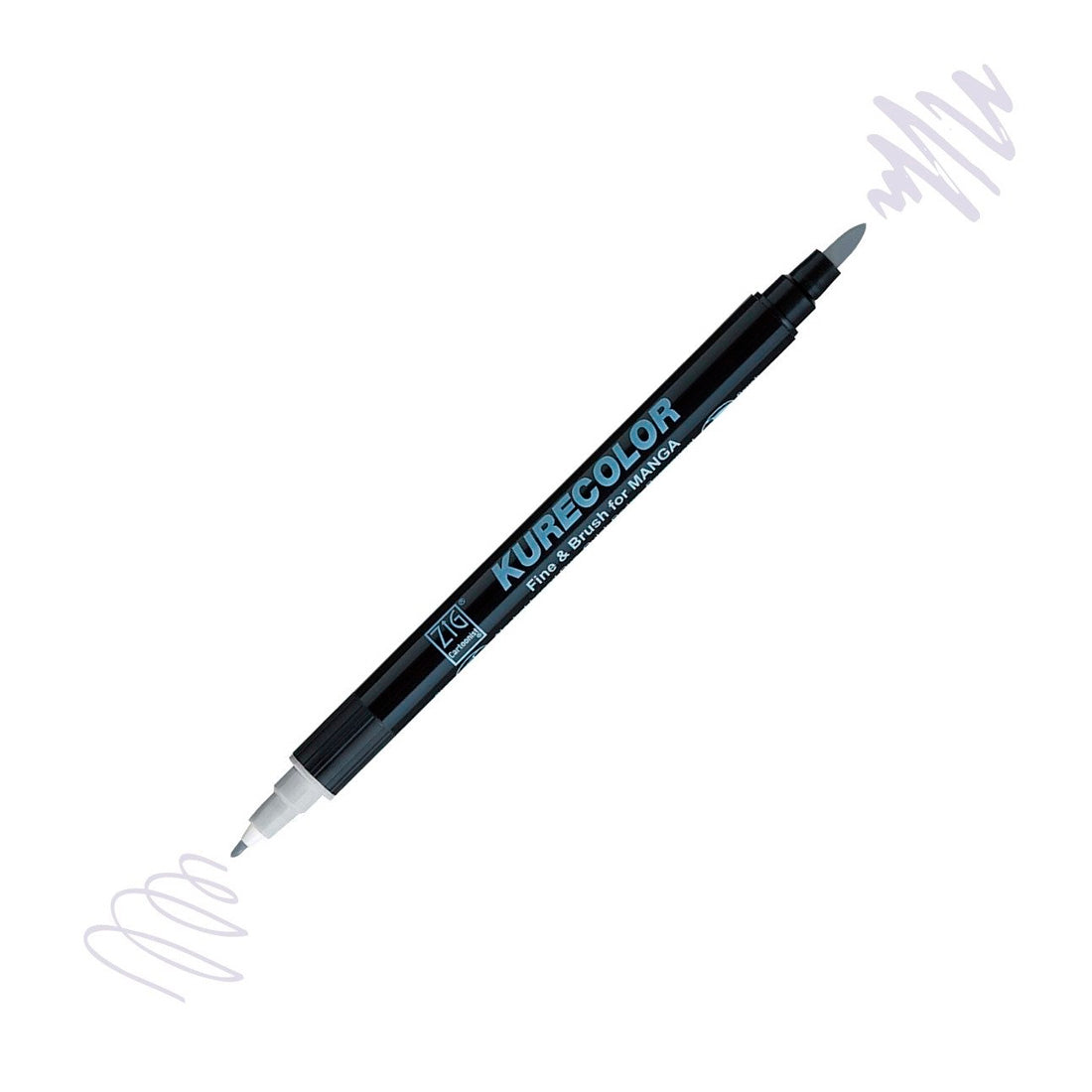 Zig Mangaka Fine&Brush Açık Gri Marker Kalem - Manga Çizim ve İllüstrasyon Kalemi